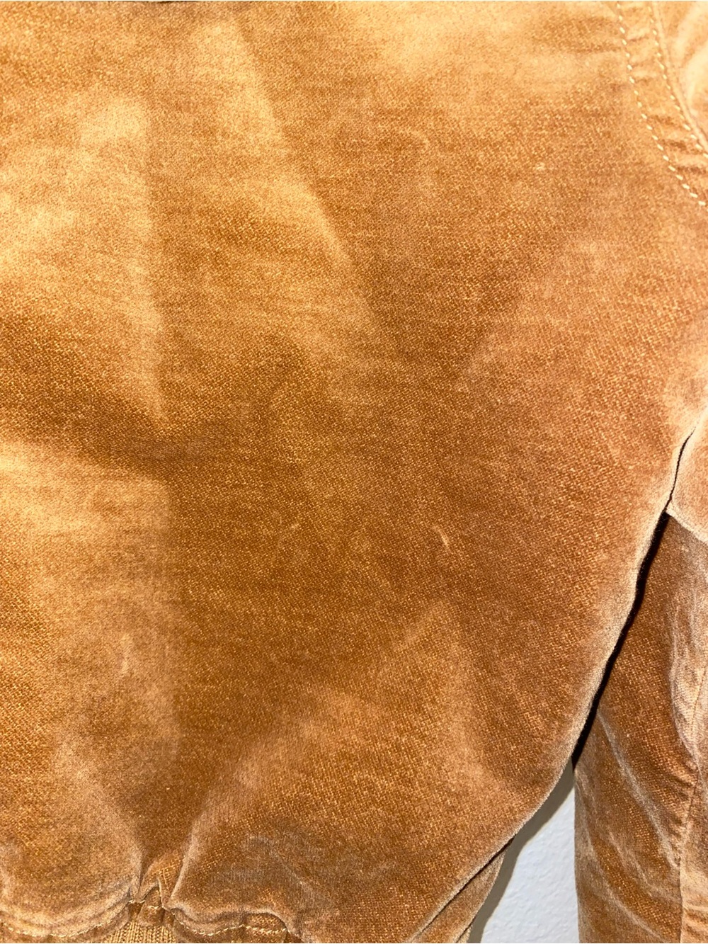 VTG 2000s Hollister Polar Wear Brown Velvet Bella Swan Fur Jacket M - Picture 6 of 7